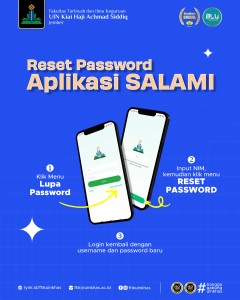 Pemberitahuan Reset Password Aplikasi SALAMI